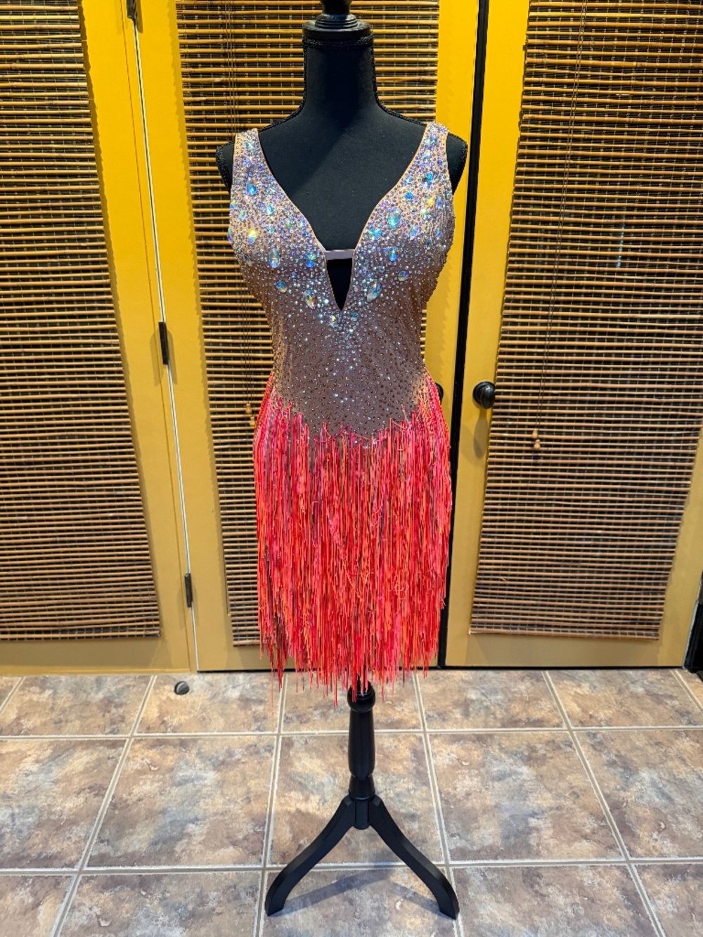 CS Atelier Latin / American Rhythm Competition Dress - Picture 1 of 7